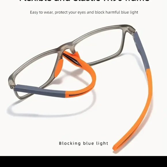 New Unisex Photochromic Vintage Sunglasses Ultra TR90 Anti Blue Light - Picture 3 of 4